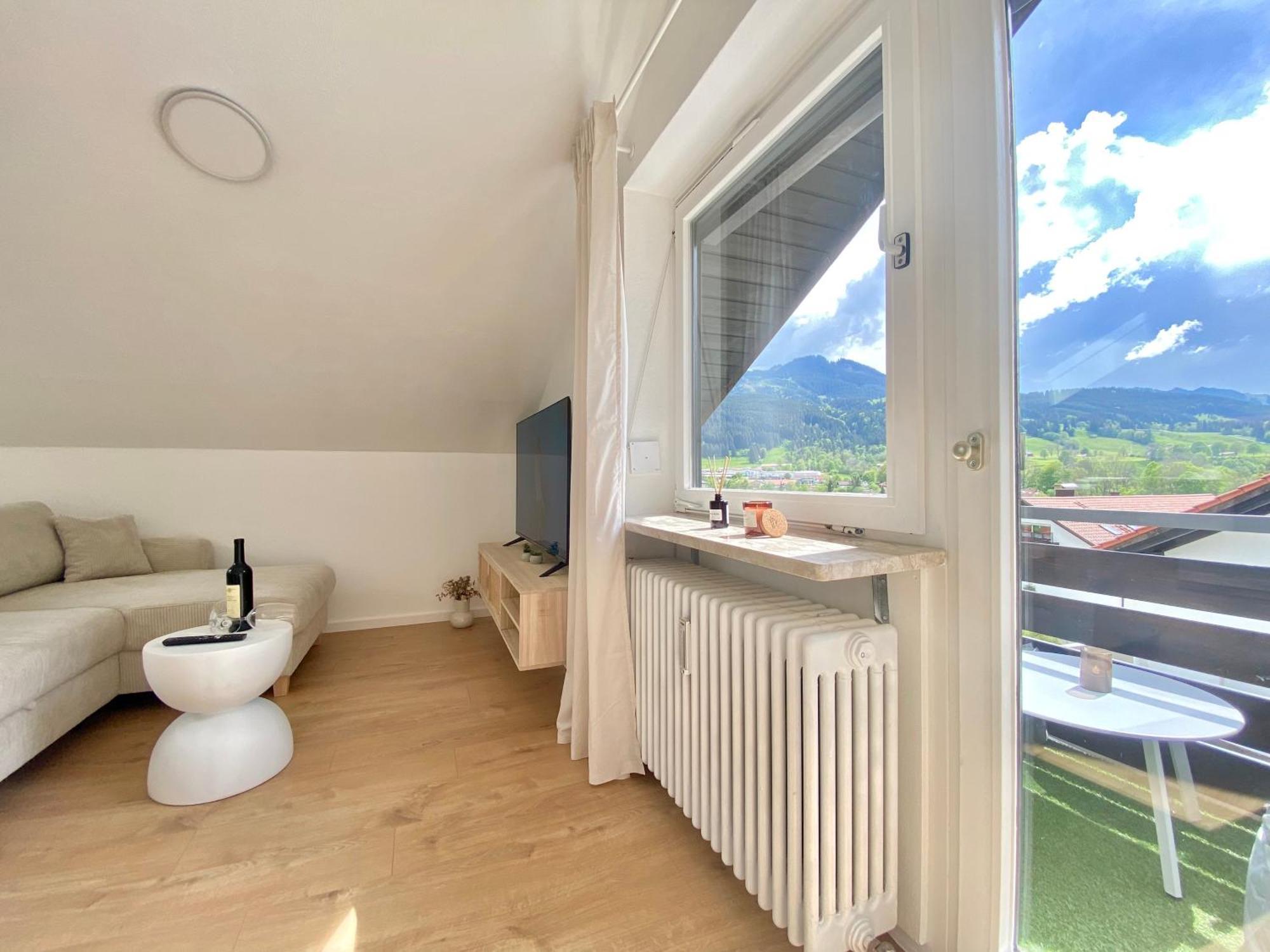 Best Butler Alpspitz Apartment Kueche Parken Balkon 네쎌방 외부 사진